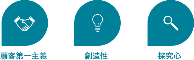 顧客第一主義 創造性 探求心